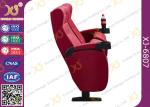 Luxury 3d Theater Cinema Chair / Sponge + Fabric + Steel Movie Seat