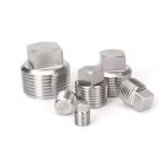 CNC 3/8" NPT Male Solid 304 Stainless Steel Pipe Fitting