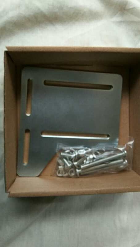 Bed Frame to Headboard or Footboard Attachment Kit 35 Down Hook Plates for Mirrors or Panels