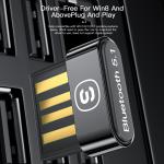 PC 5.1 Mini USB Adaptor BT 2.0 3.0 4.0 5.0 Phone Keyboard Earphone Connecter 3C