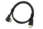 HDMI Male To Male Cable 90 Degree Left High Speed HDMI Cord Supports UHD 4K 60hz