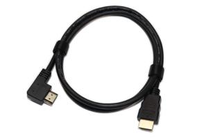Quality HDMI Male To Male Cable 90 Degree Left High Speed HDMI Cord Supports UHD 4K 60hz wholesale