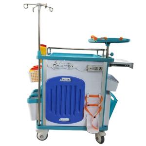 Quality Durable Crash Cart Emergency Medical Equipment Trolley Equipment 520MM wholesale