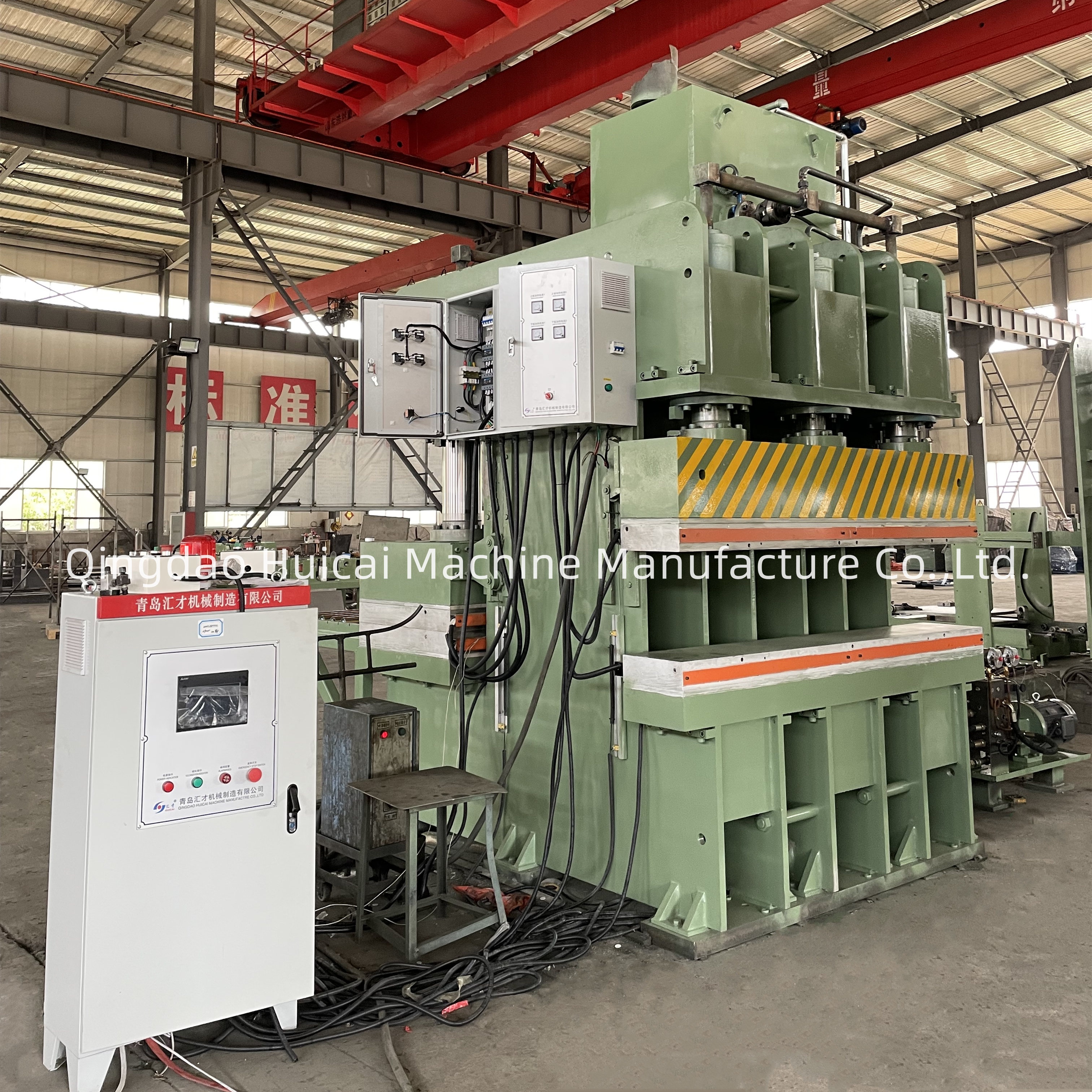 Nominal Molding Power of 1.00-20.00MN Rubber Belt Press for Making Rubber Products