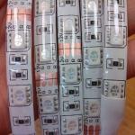 SAA Waterproof SMD 5050 Rgb Led Strip Light 5m 12v 24v 14.4 Watt