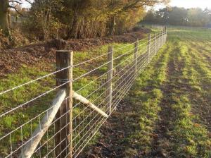 China 2.0mm Dia Galvanized Fixed Knot Wire Farm Fencing on sale