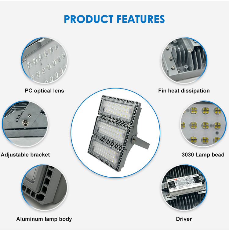 Customized High Brightness Waterproof Floodlight LED Modular Flood Light IP65