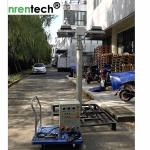 Fire Tender Mounted 7.6m Telescopic Mast Light Tower/ Pneumatic Telescopic Mast