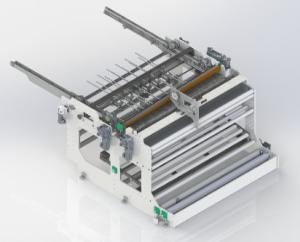 Quality 50packs/Min Toilet Paper Converting Machine , 50 Microns Toilet Paper Wrapper wholesale