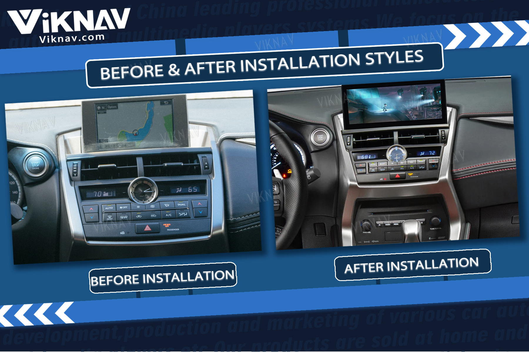 2015-2016 LEXUS NX200 NX200T Radio System Android Touch Screen Carplay