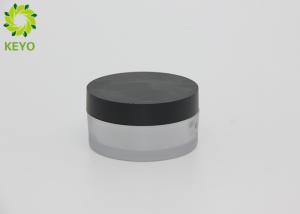 Quality Matte Finish PET Plastic Face Mask Jar 50g Round Skin Cream Containers wholesale