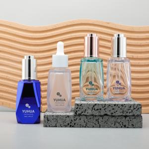 Quality 50ml PETG Skin Care Cosmetics Packaging Bottle With Press Dropper wholesale