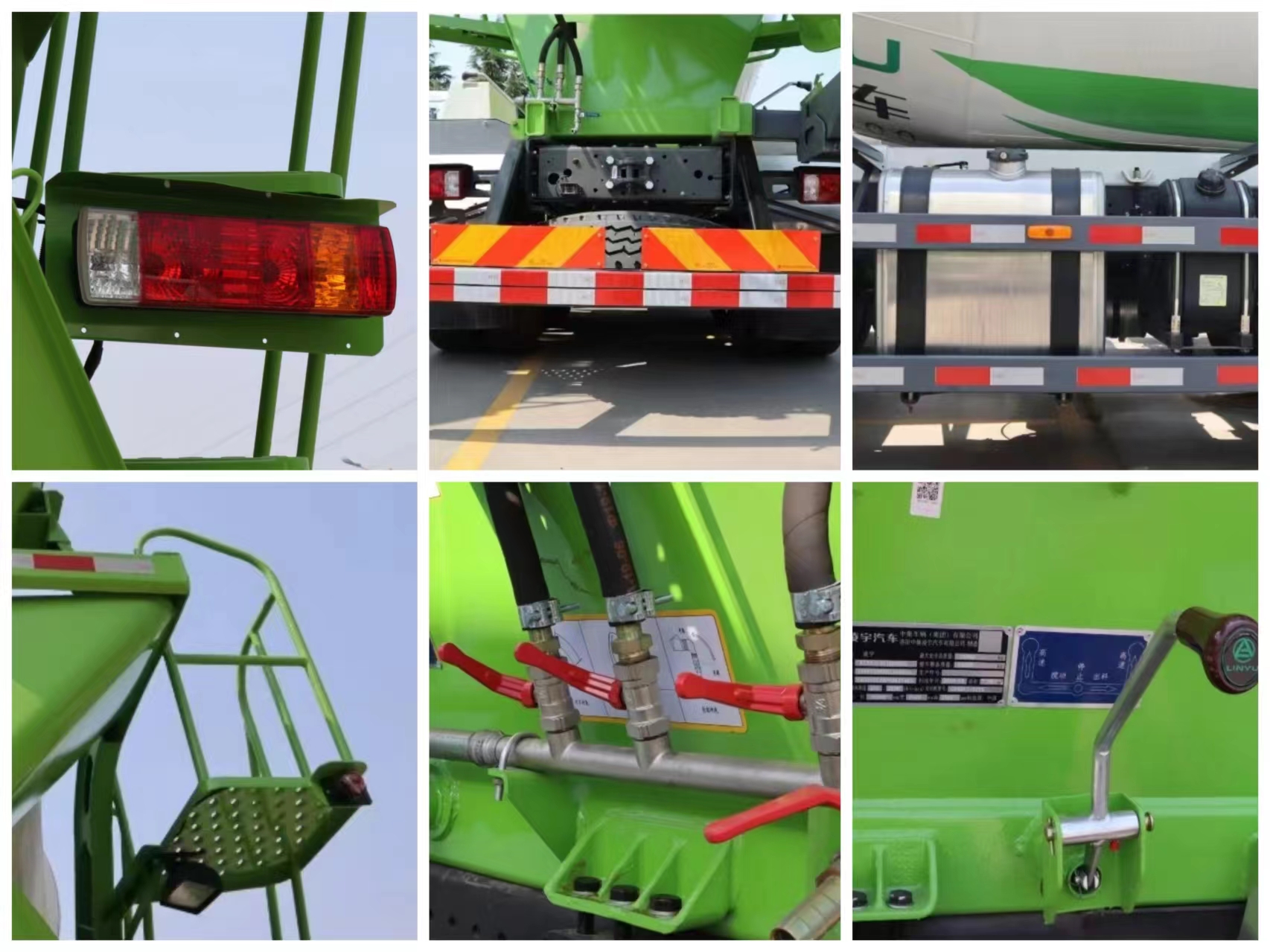 Mixing with CIMC LINYU 16cbm Electric Self Loading Mobile Concrete Cement Mixer Truck
