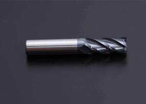 Quality HRC45 Gray Color 6mm Square End Mill Tungsten Carbide Milling Cutter Solid Burr wholesale
