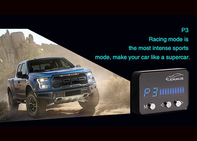 7 MODE Car Throttle Controller Metal Panel Throttle Accelerator Control