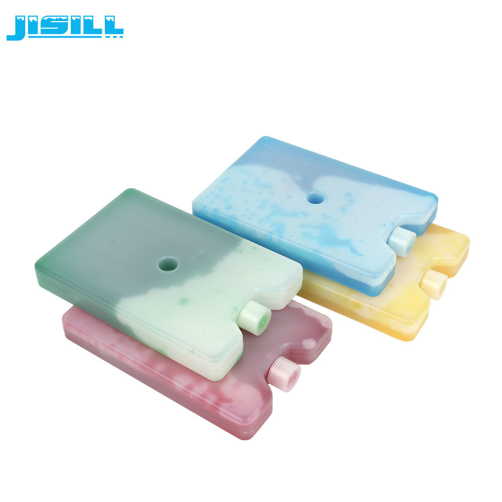 Small Portable Plastic Ice Packs Hard Gel Cooler Box for Picnic Bag