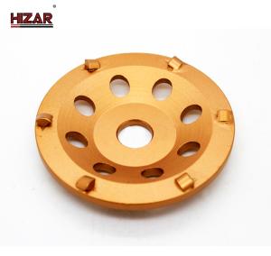 Quality 16mm Hole Diamond Grinding Cup No 60 Grit 5 Inch Diamond Cup Wheel 125mm wholesale