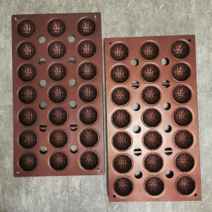 Quality 21 Cavity Spheroidal Aluminized Steel Baking Pans Durit PTFE Coating wholesale