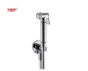 Quality OEM Bathroom Toilet Bidet Shattaf Spray Set Brass PVC Hose 1.50m wholesale