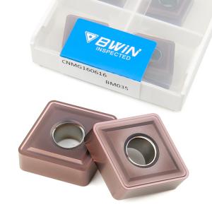 Quality Cnmg160616 Turning Carbide Inserts Cnmg 1204 08 Inserts Good Toughness wholesale