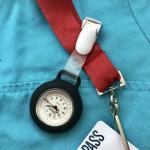 Promotional Clip silicone nurse's watch Silicone logo customized