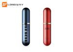 Aluminium Ferfume Atomiser Spray Bottle , Portable Fragrance Spray Bottles 5ml