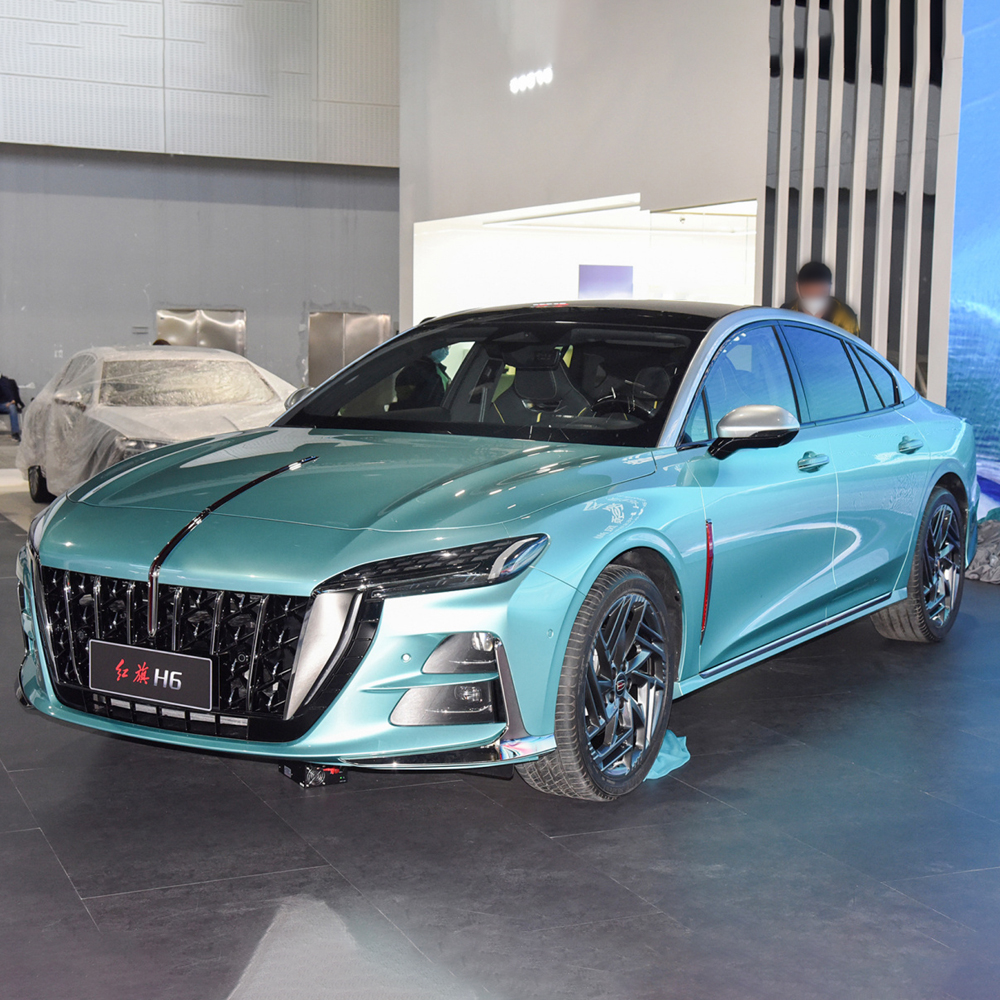 Hongqi H6 Luxury Petrol Gasoline Sports Car 2.0T 5 Seater with Automatic Gear Box Leather Seats FWD Drive Cruise Control