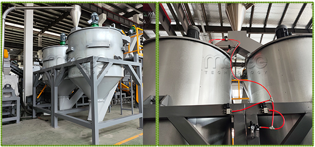 PET Water Bottle Washing Line Crusher Shredder Recycling Machine