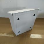 Outdoor Decorative Metal Mailbox for Apartments Elegant Carbon Steel Constructio