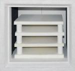 High Density Ceramic Fiber Board , Furnace Chamber Ceramic Fiber Insulation