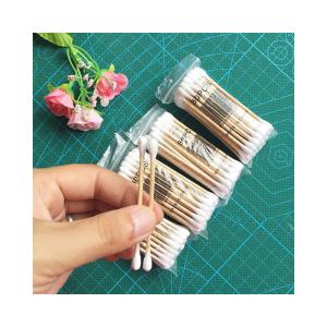 Quality Non Irritating Sterile Cotton Tips Skin Friendly For Makeup Cleaning wholesale