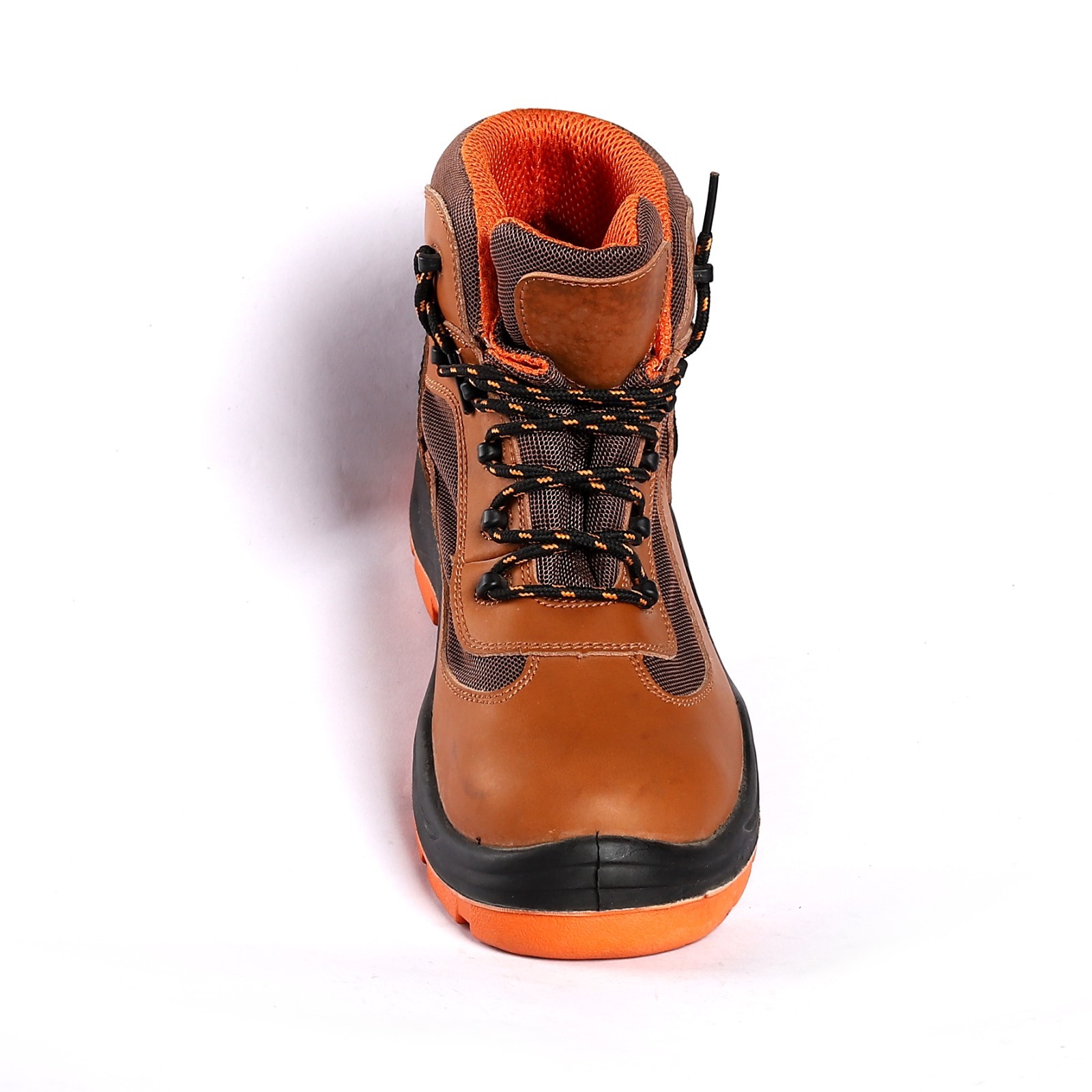 Metal Eyelets Anti Slip Shoes for Slip Prevention in Workplace Steel Toe Anti Smash Safety Boots