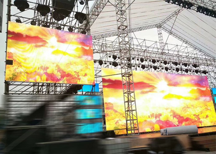 Portable Stage Led Display 64x64 Dots Outdoor Led Screen For Rent