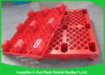 Single Faced Plastic Export Pallets , 3 Skids Industrial Plastic Pallets For