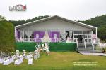Ourdoor Luxury Wedding Tentst Solid Aluminum Structures / 500 Peopple garden