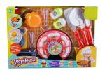 20 Pcs Kids Pretend Play Kitchen Set For Pizza / Cake Cutting Cooking