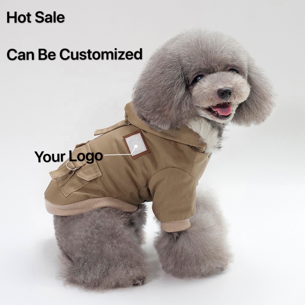Wholesale Customized Outdoor Shirts Pets Fashion Puppy Outfit Costume Dog Hoodies Accessories Pet Apparel For Dog