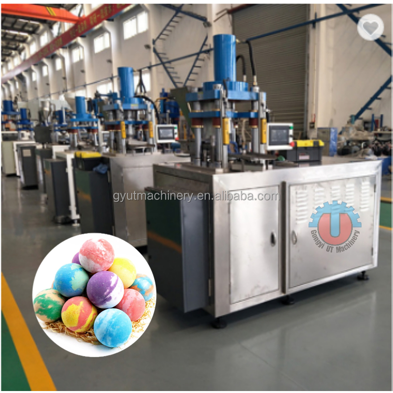 Small Orders Full Automatic Bath Ball Forming Machine for Making Square Round Bath Bomb
