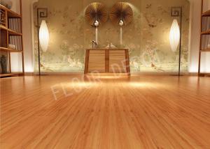 Quality Thickness 12mm ECO Laminate Flooring AC4 V Paint Groove Waxed EIR Surface wholesale