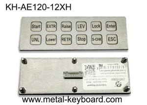 Matrix Interface 12 Keys 2X6 Stainless Steel Keypad