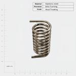 Customizable Metal Torsion Spring Stainless Steels Precision Metal Products
