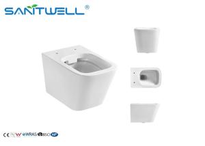 Quality Small Bathroom Wall Outlet Toilet / Wall Hanging Wc Integrated Structure wholesale
