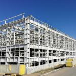 low cost Prefabricated Steel Structure Cow Shed Farm goat house steel structure