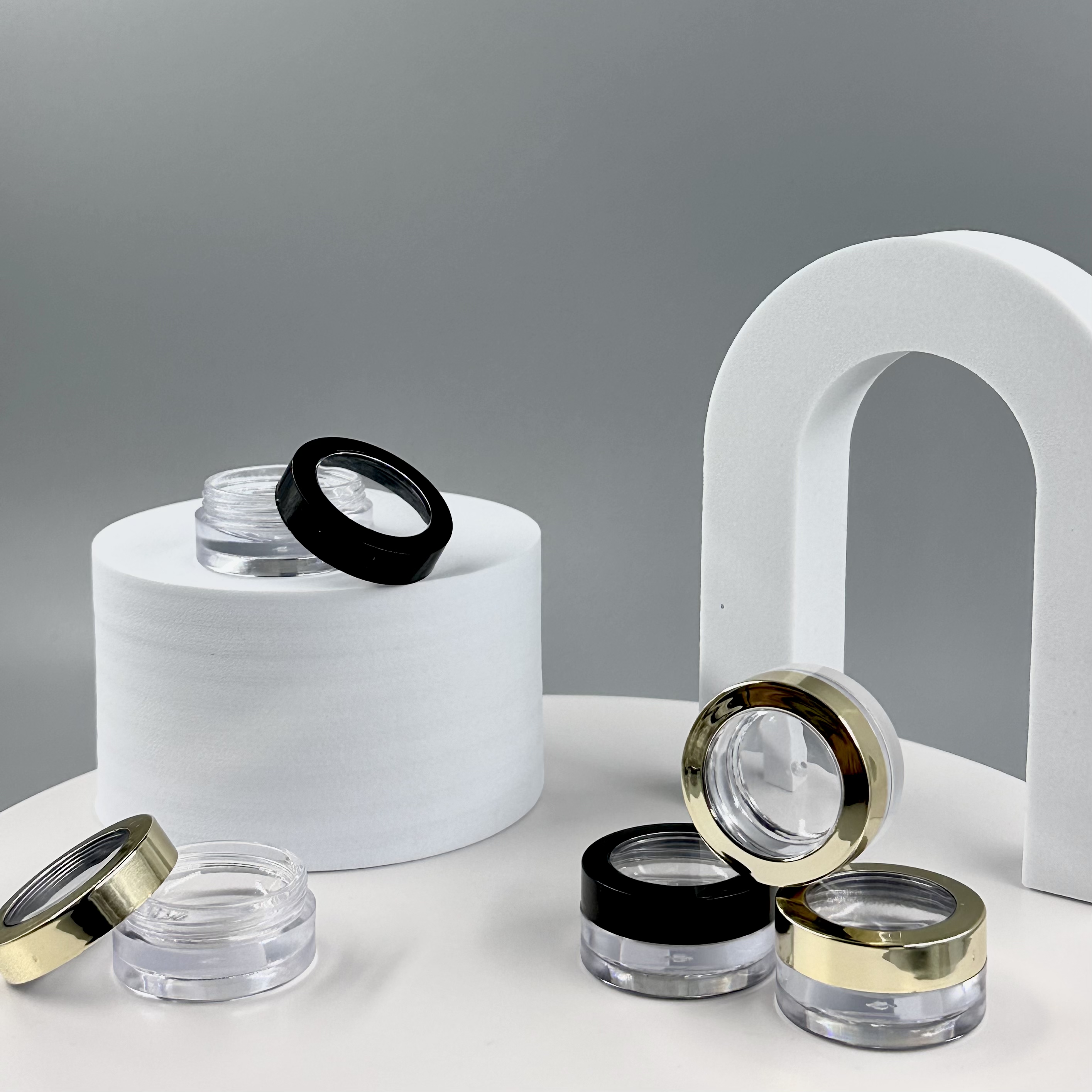 Recycled Materials 10ml Personal Care Cosmetic Container for Loose Powder and Cream