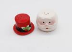 Ceramic Hand Painted Christmas Salt And Pepper Sets For Holiday Kitchen