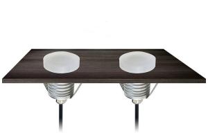 Quality Mini Recessed Led Wall Corner Lights 12V Garden Patio Decking Lights IP67 Low Voltage Outdoor Led Landscape Lighting wholesale