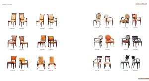 Quality hotel chair, wooden chair, dining chair, solid wood chair, fabric chair, hotel furniture wholesale