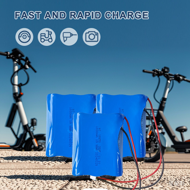 ODM 18650 Lithium Battery Pack 7.4V 1800mah 3.7V 18650 Battery