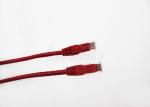 4 Pairs Cord Cat5e UTP Patch Cable 5Ft Pure Copper For Instrumentation