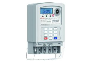 Quality Iec 62055 Part 51 Smart Electronic Single Phase Prepaid Meter Less 0.5s D RTC wholesale